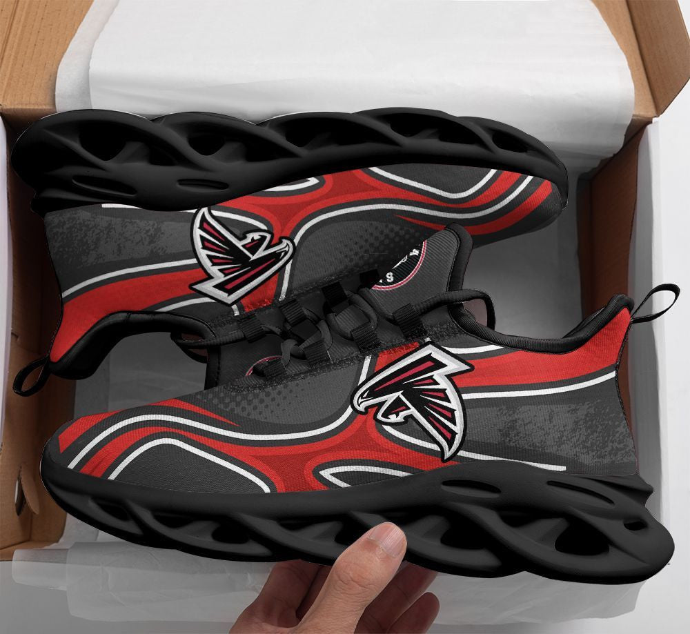Ideafootwear Atlanta Falcons NFL Max Soul Shoes Sneakers For Men And Women