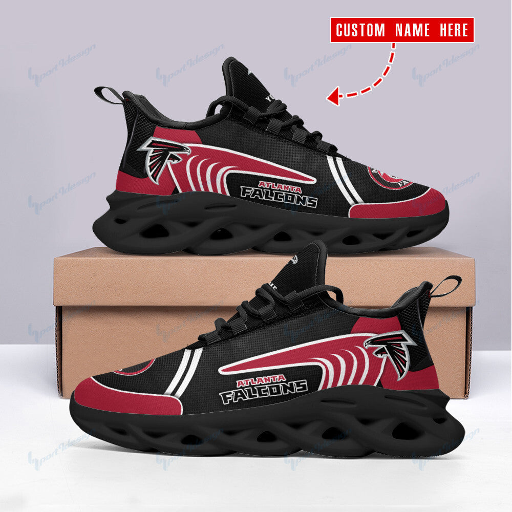 Ideafootwear Atlanta Falcons NFL Max Soul Shoes Sneakers For Men And Women