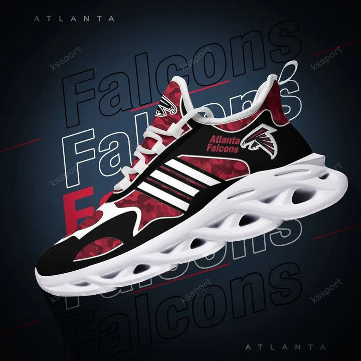 Ideafootwear Atlanta Falcons NFL Max Soul Shoes Sneakers For Men And Women