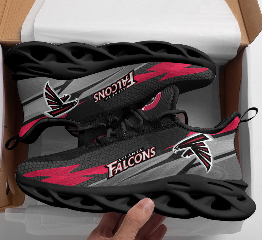 Ideafootwear Atlanta Falcons NFL Max Soul Shoes Sneakers For Men And Women
