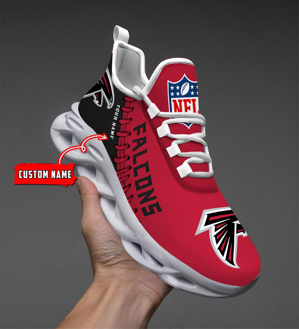 Ideafootwear Atlanta Falcons NFL Max Soul Shoes Sneakers For Men And Women