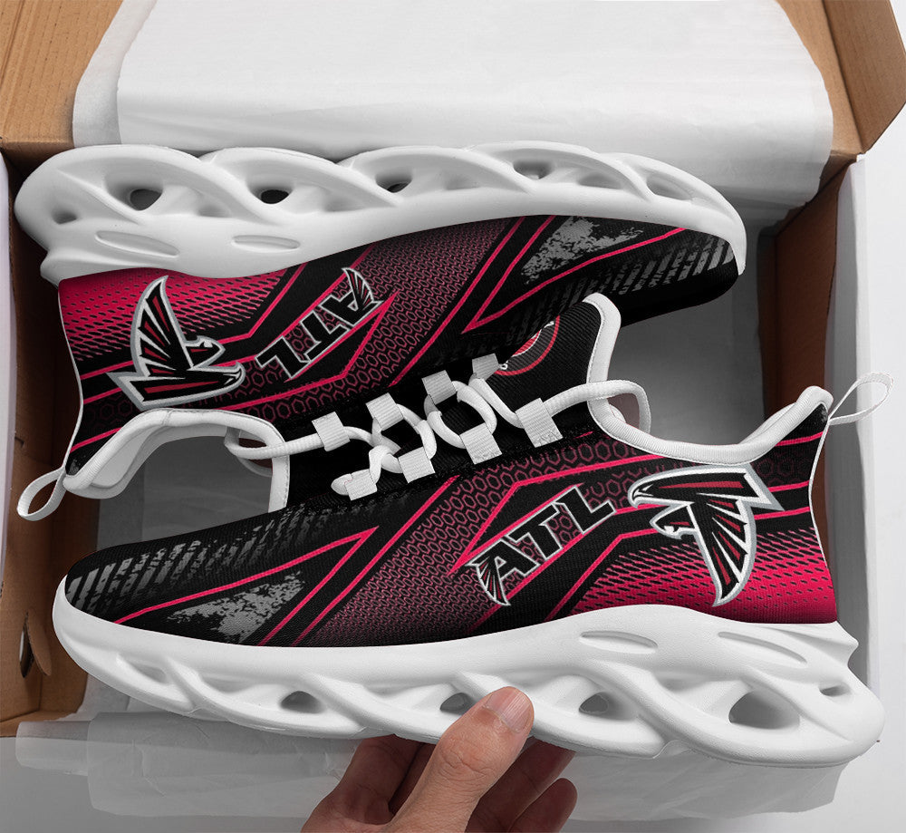 Ideafootwear Atlanta Falcons NFL Max Soul Shoes Sneakers For Men And Women