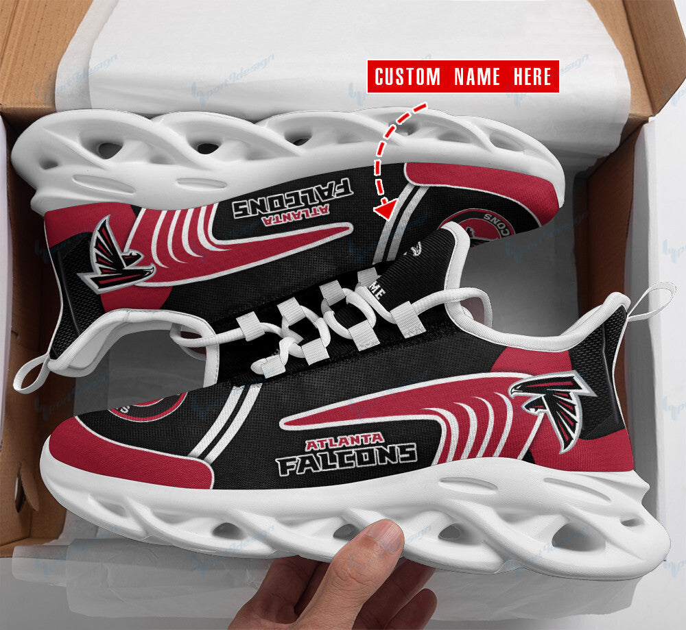 Ideafootwear Atlanta Falcons NFL Max Soul Shoes Sneakers For Men And Women