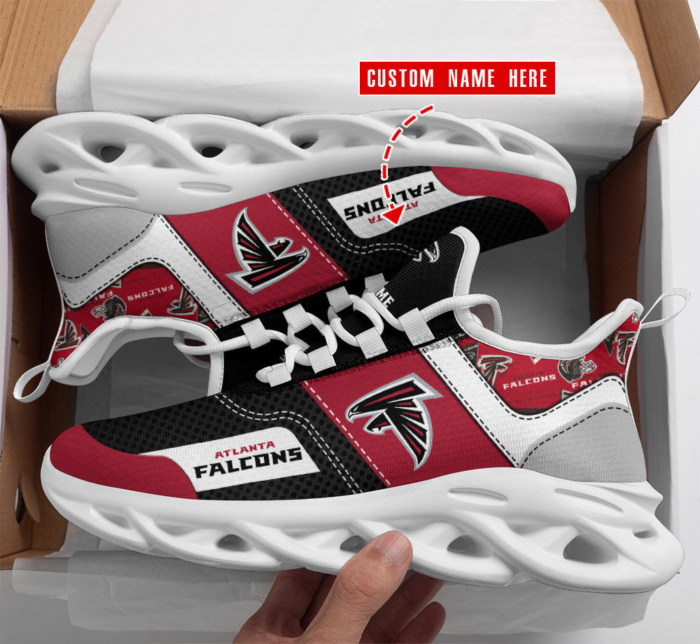 Ideafootwear Atlanta Falcons NFL Max Soul Shoes Sneakers For Men And Women
