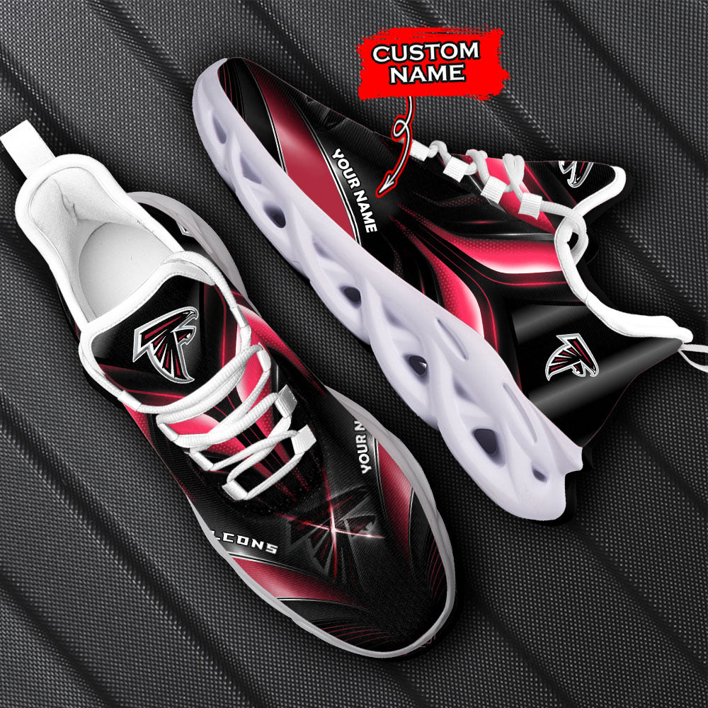 Ideafootwear Atlanta Falcons NFL Max Soul Shoes Sneakers For Men And Women