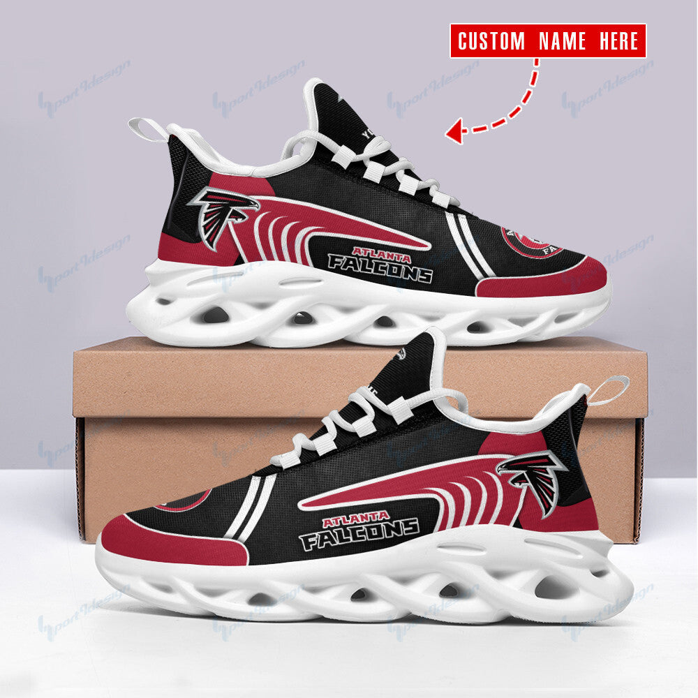 Ideafootwear Atlanta Falcons NFL Max Soul Shoes Sneakers For Men And Women