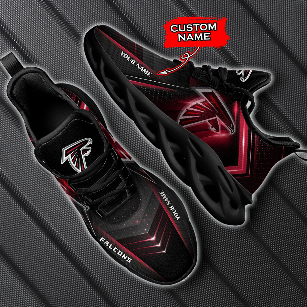Ideafootwear Atlanta Falcons NFL Max Soul Shoes Sneakers For Men And Women