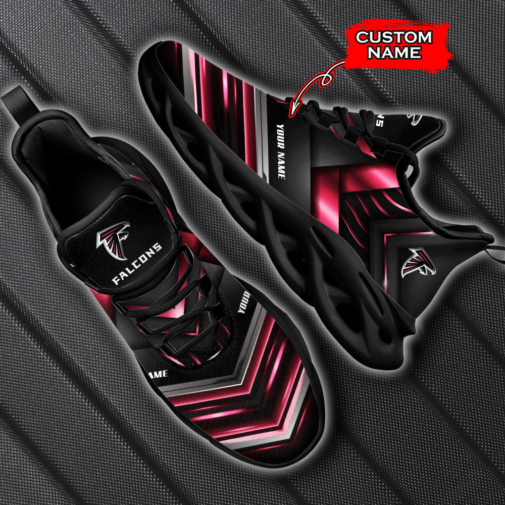 Ideafootwear Atlanta Falcons NFL Max Soul Shoes Sneakers For Men And Women
