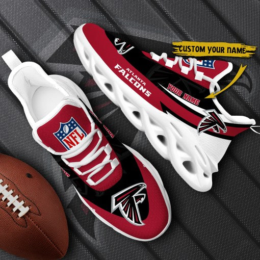 Ideafootwear Atlanta Falcons NFL Max Soul Shoes Sneakers For Men And Women