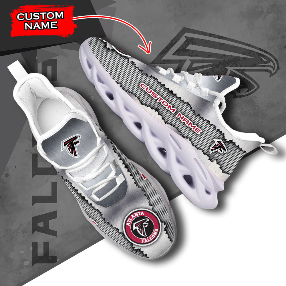 Ideafootwear Atlanta Falcons NFL Max Soul Shoes Sneakers For Men And Women