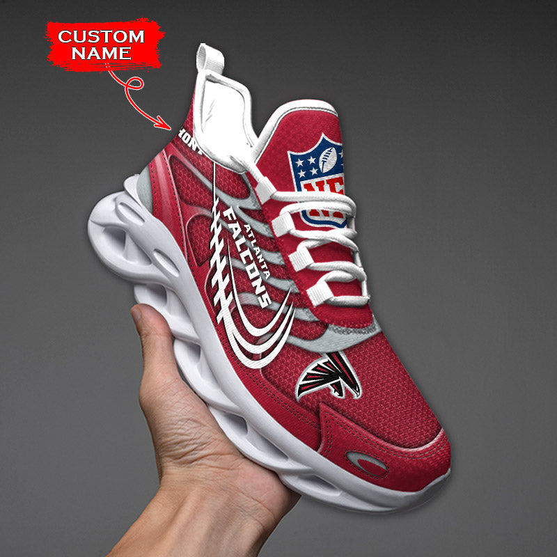 Ideafootwear Atlanta Falcons NFL Max Soul Shoes Sneakers For Men And Women