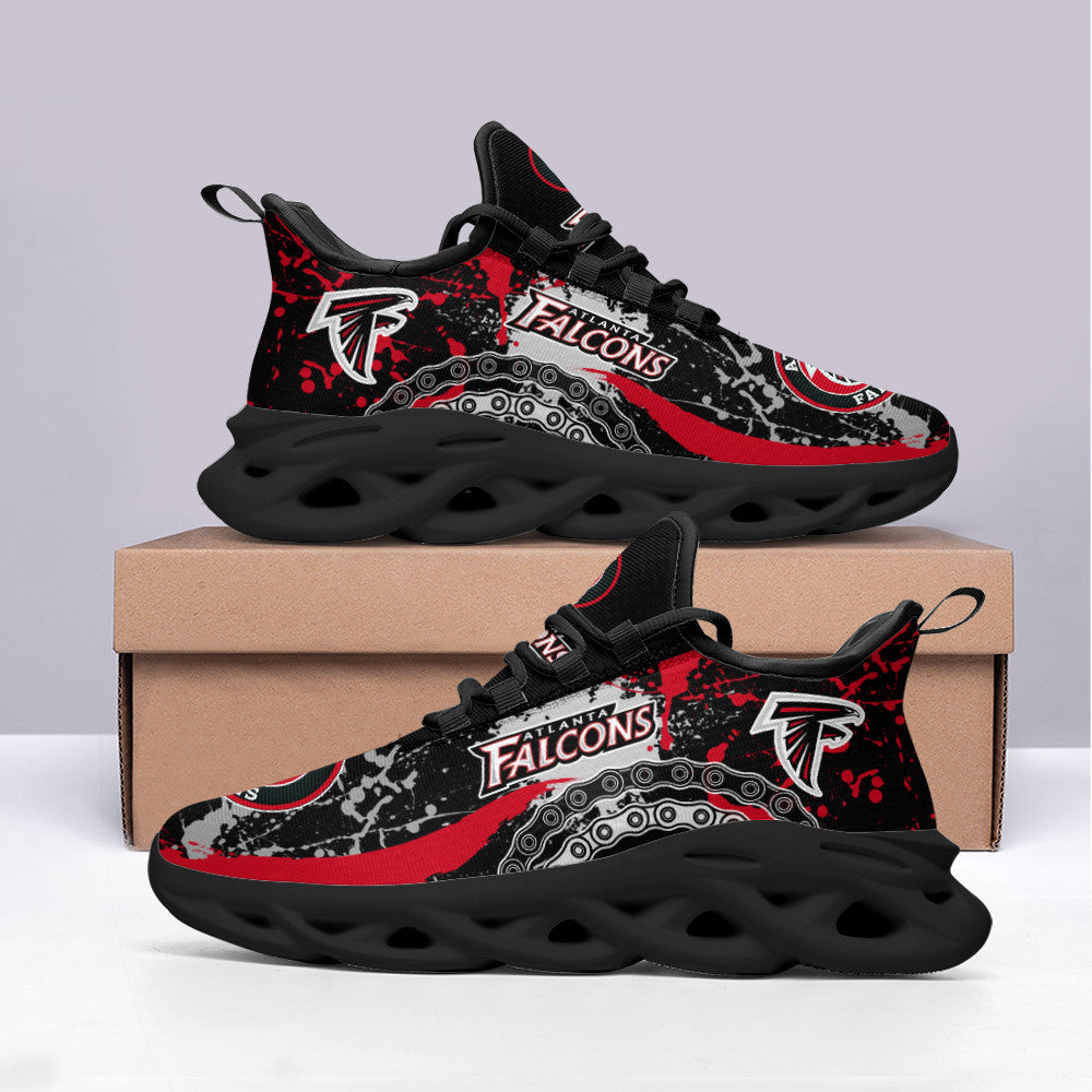 Ideafootwear Atlanta Falcons NFL Max Soul Shoes Sneakers For Men And Women