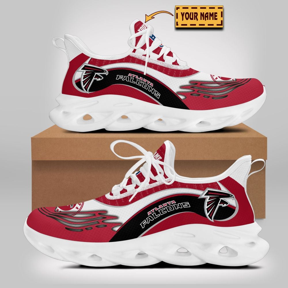 Ideafootwear Atlanta Falcons NFL Max Soul Shoes Sneakers For Men And Women