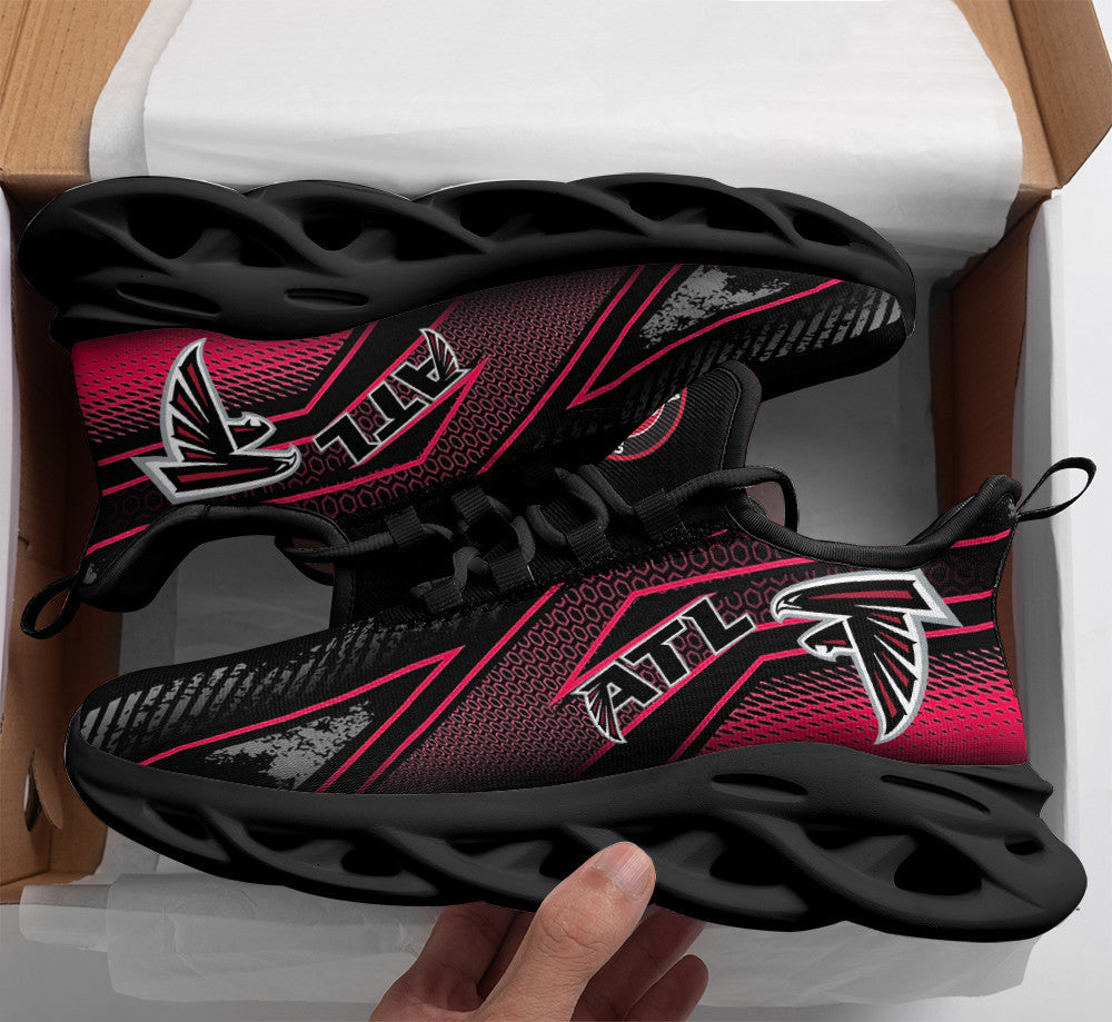 Ideafootwear Atlanta Falcons NFL Max Soul Shoes Sneakers For Men And Women