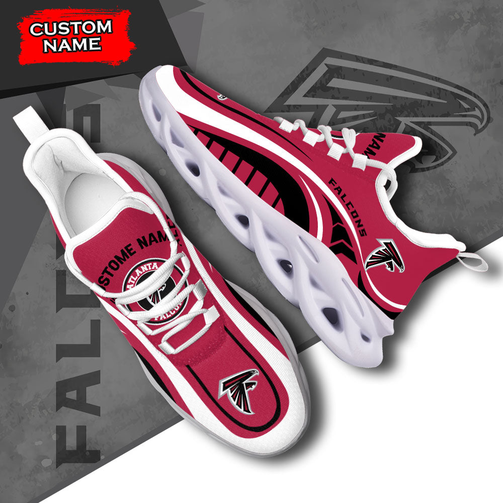 Ideafootwear Atlanta Falcons NFL Max Soul Shoes Sneakers For Men And Women