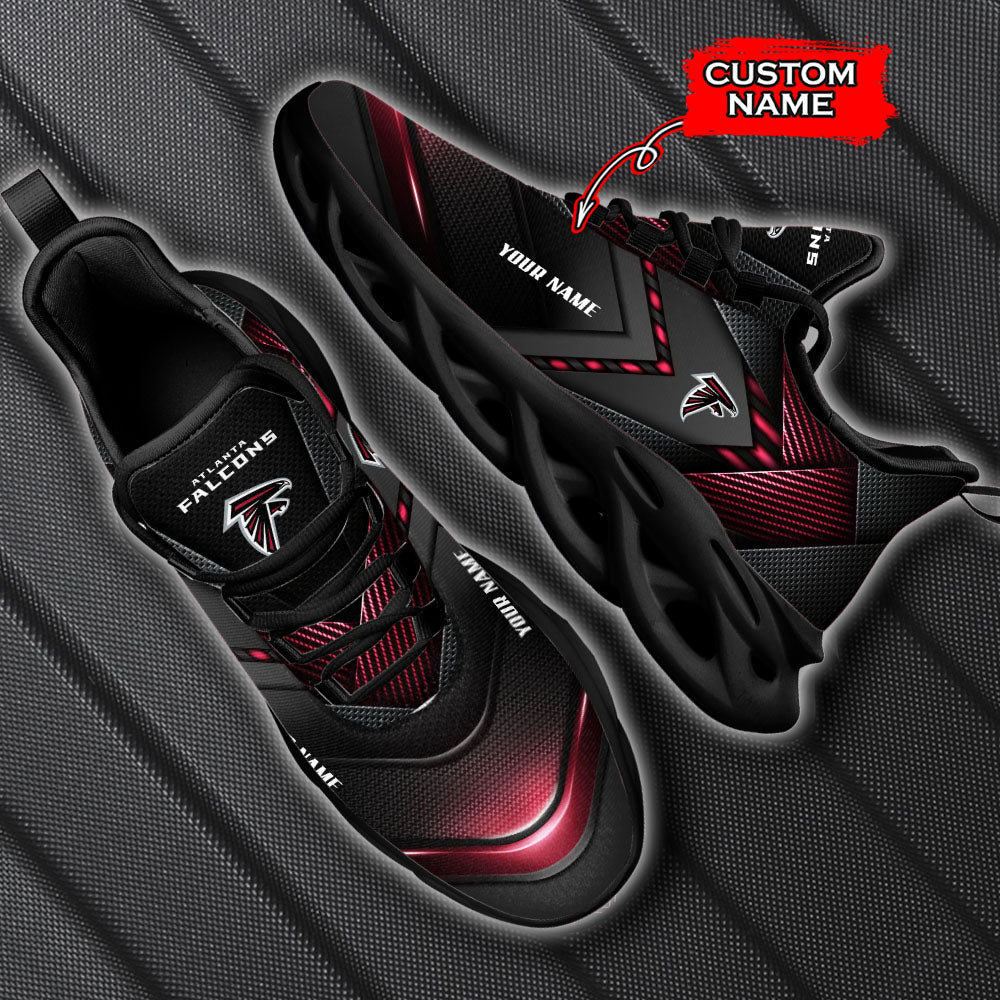 Ideafootwear Atlanta Falcons NFL Max Soul Shoes Sneakers For Men And Women