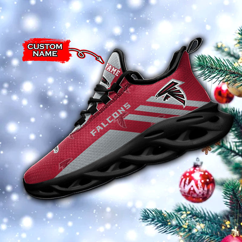 Ideafootwear Atlanta Falcons NFL Max Soul Shoes Sneakers For Men And Women