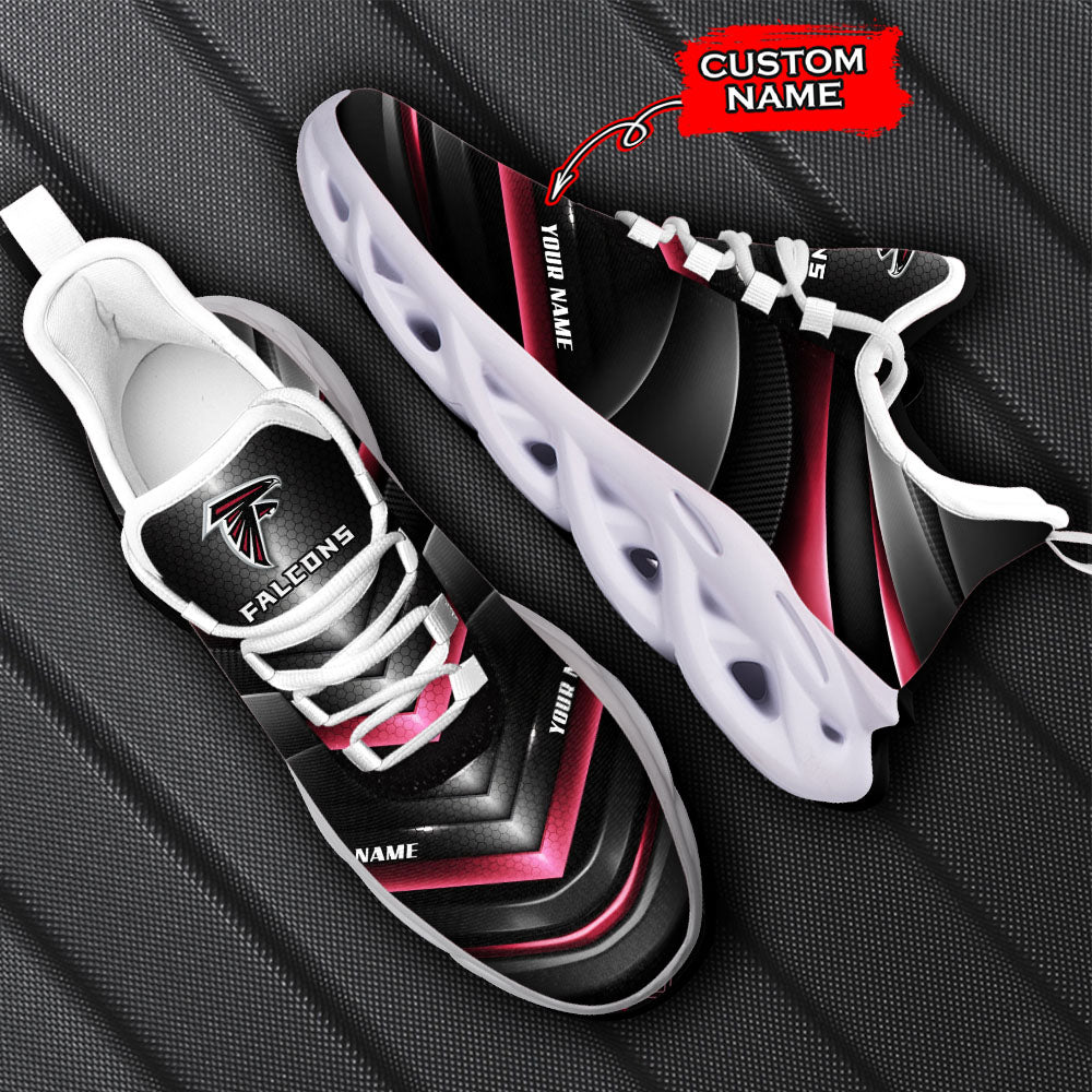 Ideafootwear Atlanta Falcons NFL Max Soul Shoes Sneakers For Men And Women