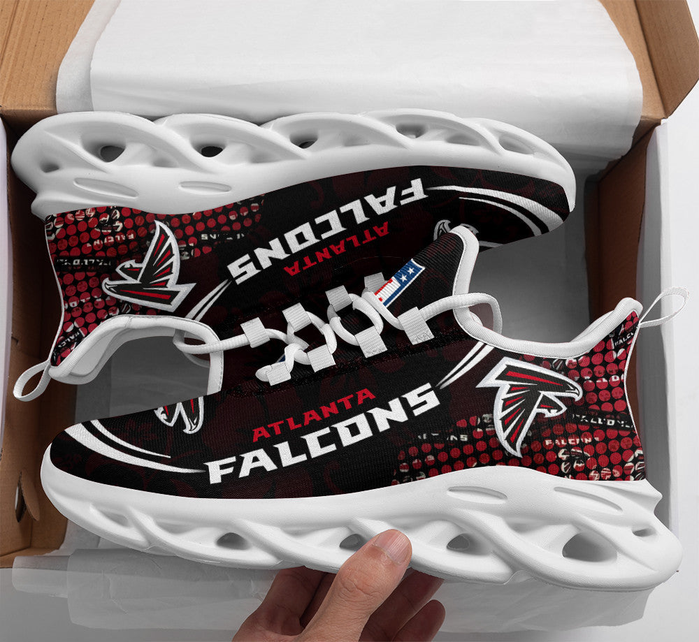 Ideafootwear Atlanta Falcons NFL Max Soul Shoes Sneakers For Men And Women