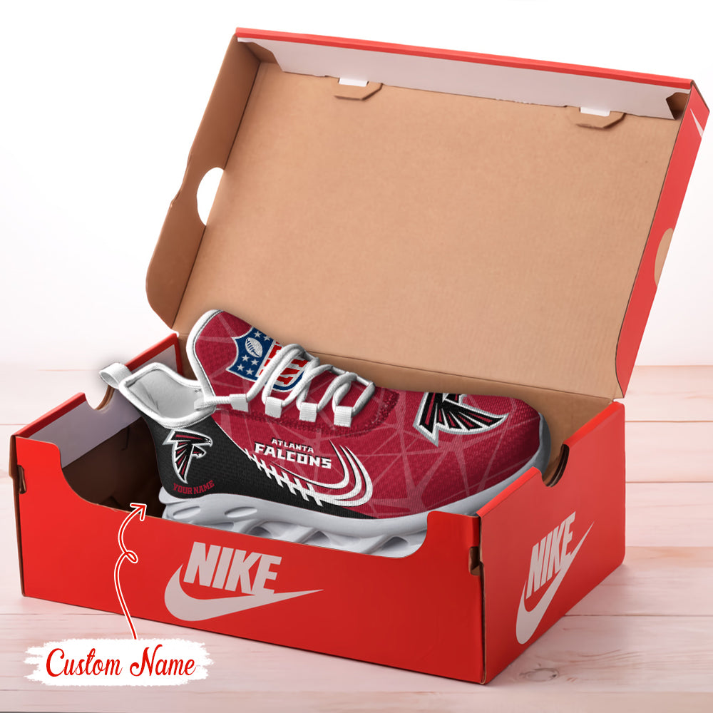 Ideafootwear Atlanta Falcons NFL Max Soul Shoes Sneakers For Men And Women