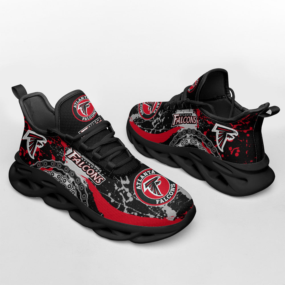 Ideafootwear Atlanta Falcons NFL Max Soul Shoes Sneakers For Men And Women