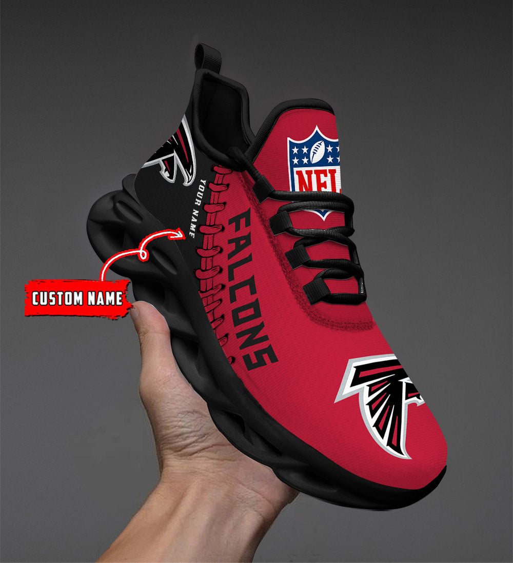 Ideafootwear Atlanta Falcons NFL Max Soul Shoes Sneakers For Men And Women