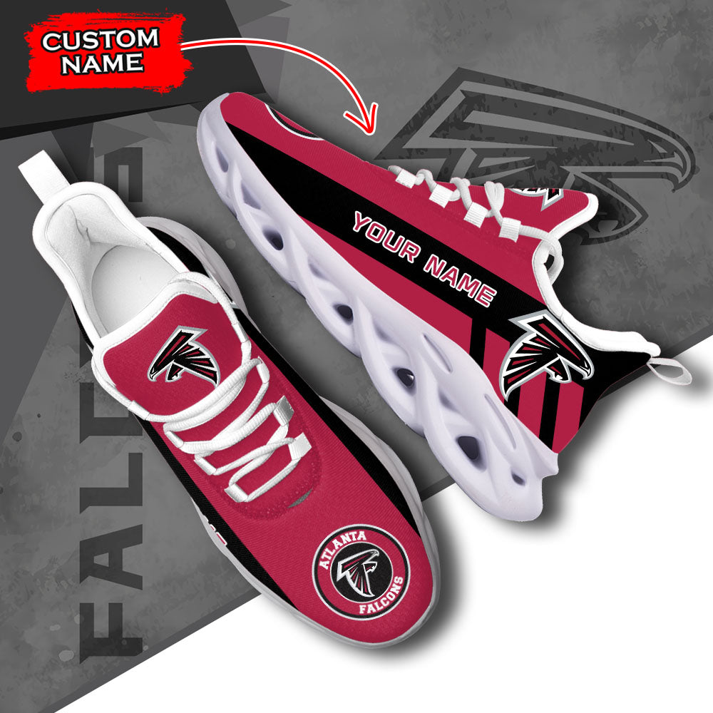 Ideafootwear Atlanta Falcons NFL Max Soul Shoes Sneakers For Men And Women