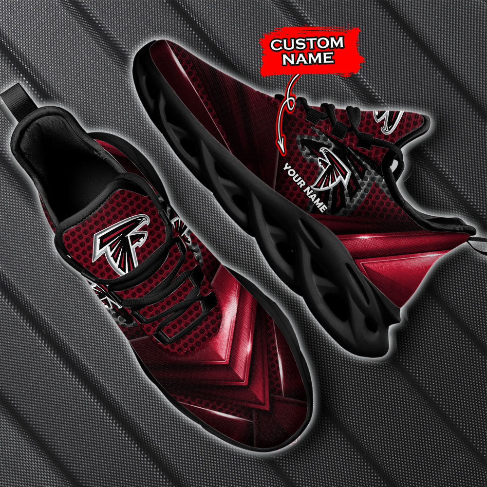 Ideafootwear Atlanta Falcons NFL Max Soul Shoes Sneakers For Men And Women