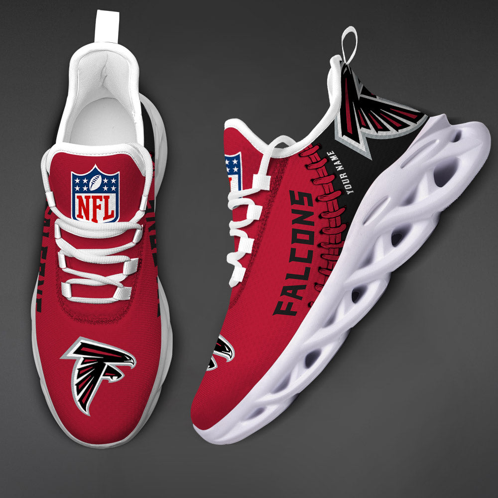 Ideafootwear Atlanta Falcons NFL Max Soul Shoes Sneakers For Men And Women