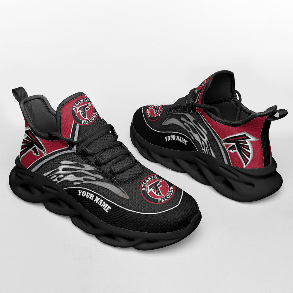 Ideafootwear Atlanta Falcons NFL Max Soul Shoes Sneakers For Men And Women