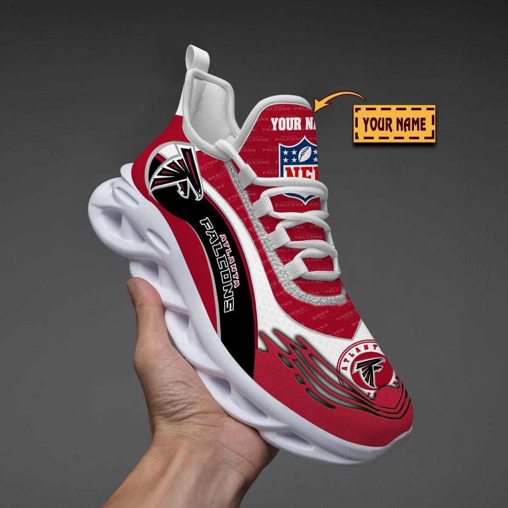 Ideafootwear Atlanta Falcons NFL Max Soul Shoes Sneakers For Men And Women