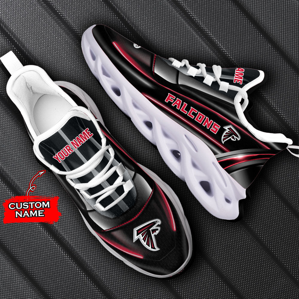 Ideafootwear Atlanta Falcons NFL Max Soul Shoes Sneakers For Men And Women