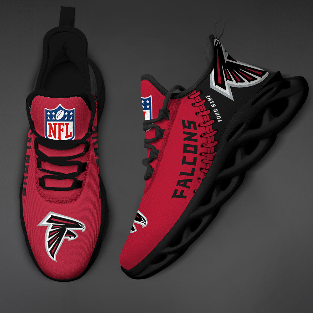Ideafootwear Atlanta Falcons NFL Max Soul Shoes Sneakers For Men And Women