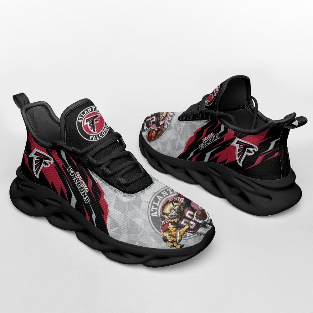 Ideafootwear Atlanta Falcons NFL Max Soul Shoes Sneakers For Men And Women