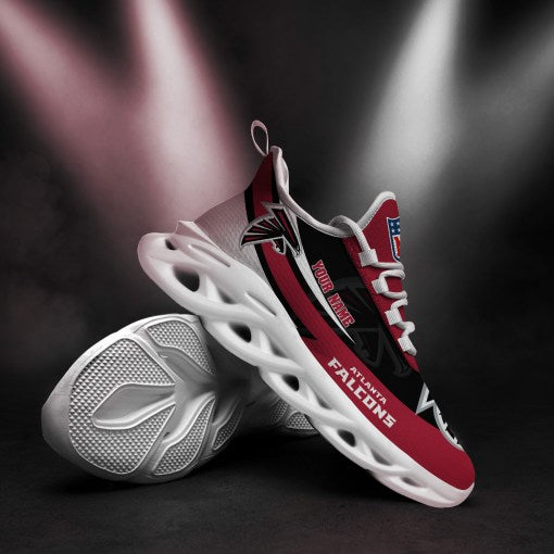 Ideafootwear Atlanta Falcons NFL Max Soul Shoes Sneakers For Men And Women
