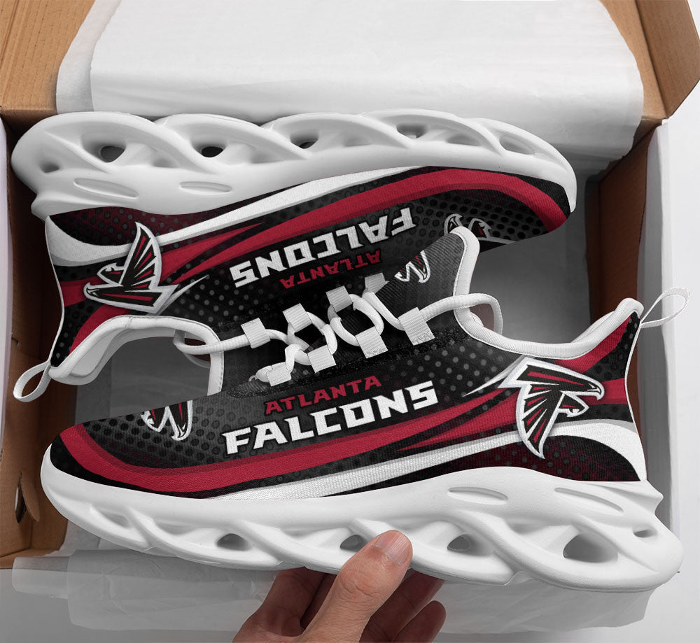 Ideafootwear Atlanta Falcons NFL Max Soul Shoes Sneakers For Men And Women