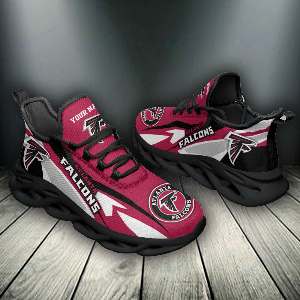 Ideafootwear Atlanta Falcons NFL Max Soul Shoes Sneakers For Men And Women