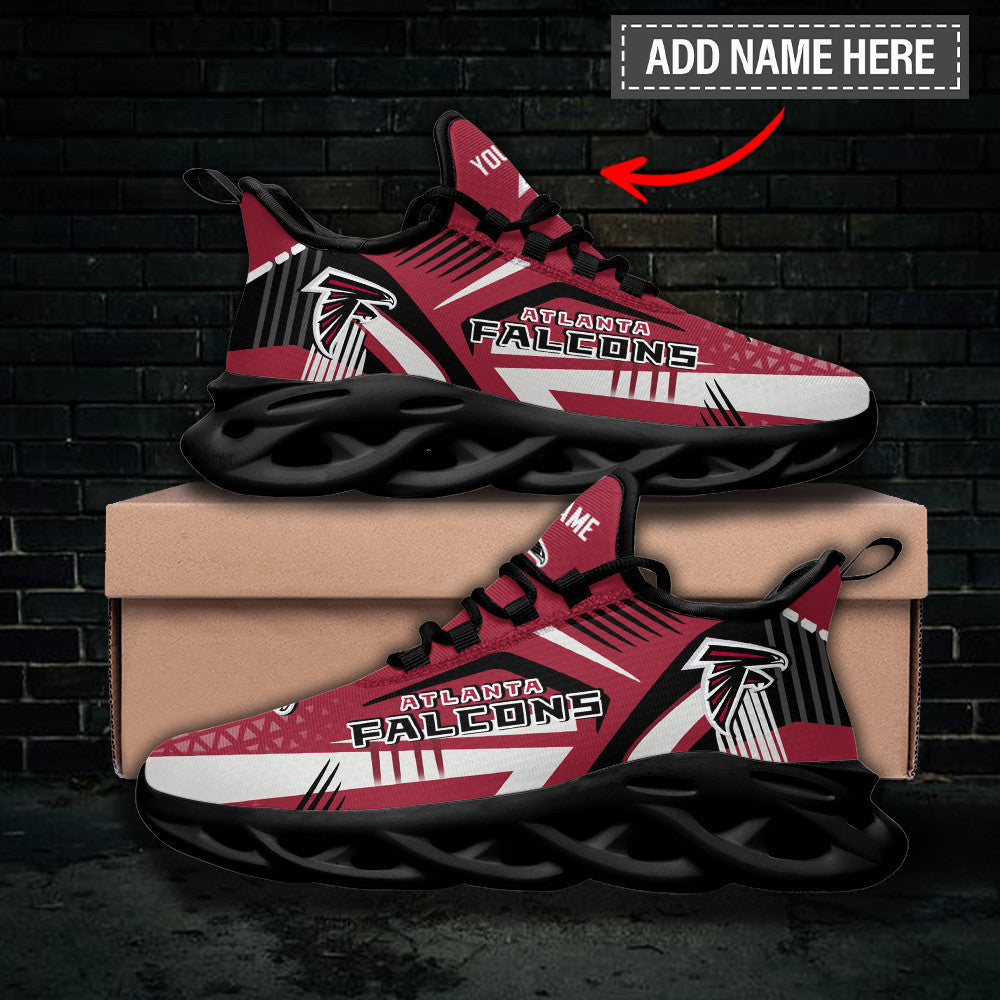 Ideafootwear Atlanta Falcons NFL Max Soul Shoes Sneakers For Men And Women