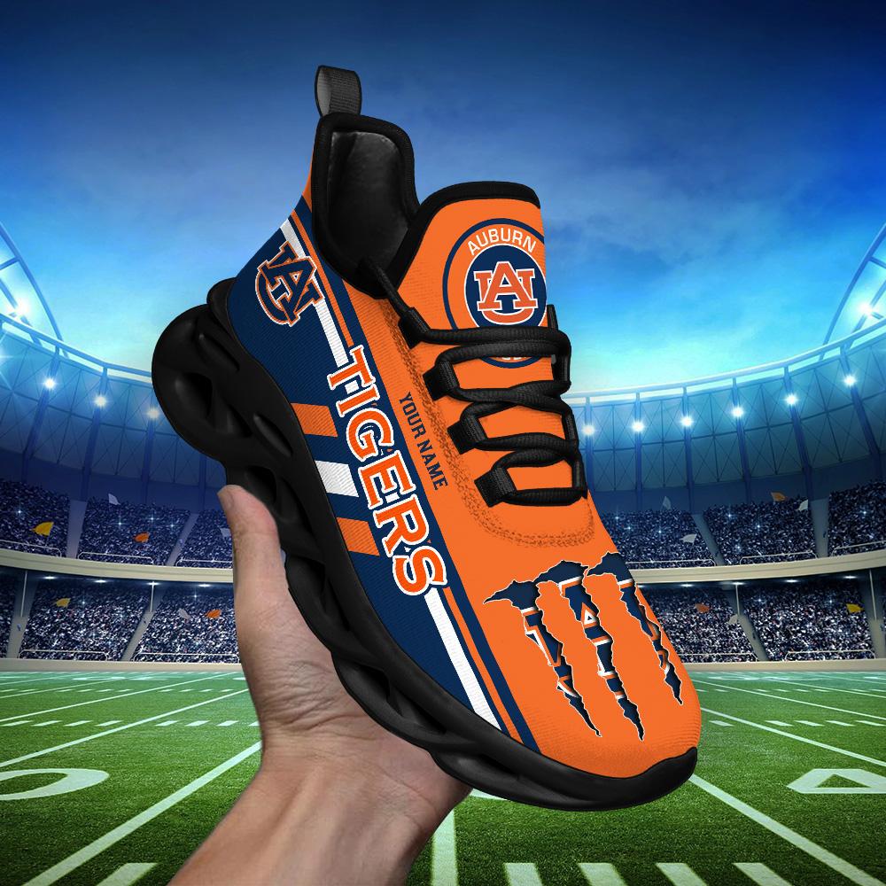 Ideafootwear Auburn Tigers Max Soul Shoes Sneakers For Men And Women