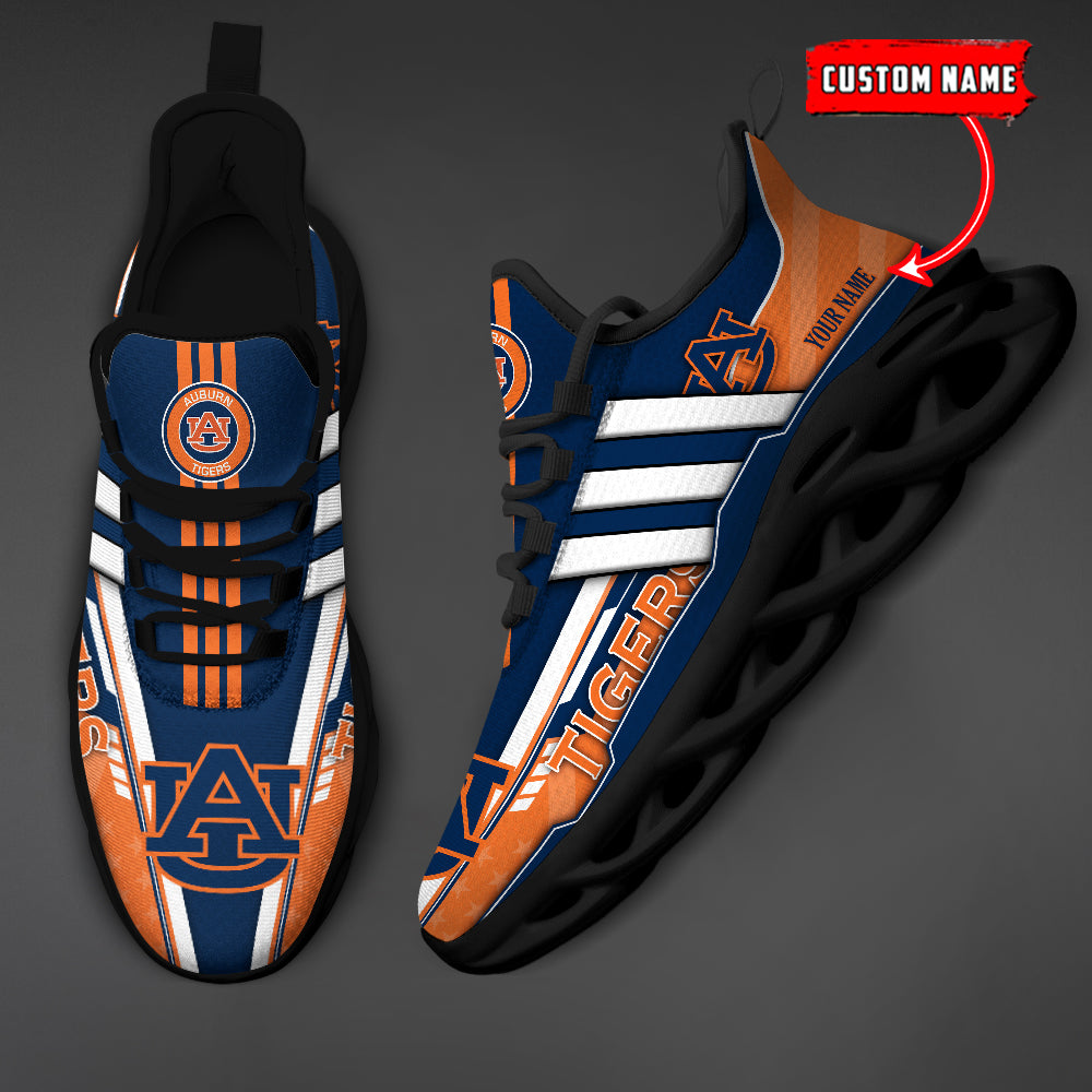 Ideafootwear Auburn Tigers Max Soul Shoes Sneakers For Men And Women