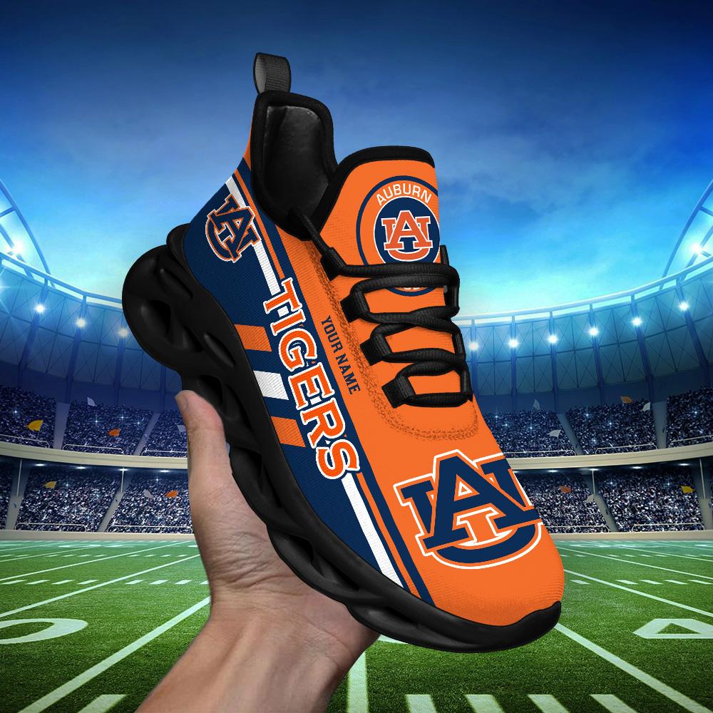 Ideafootwear Auburn Tigers Max Soul Shoes Sneakers For Men And Women