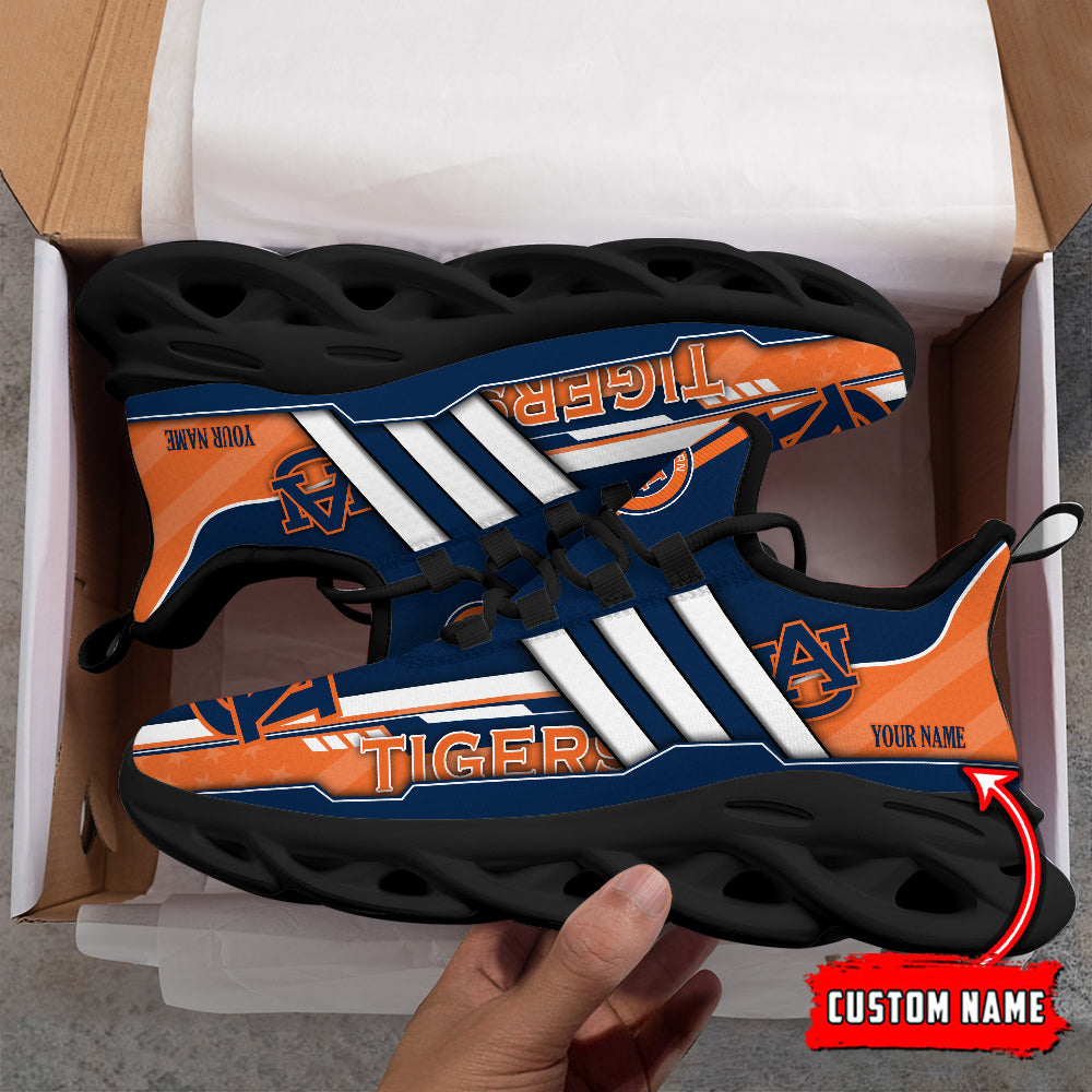 Ideafootwear Auburn Tigers Max Soul Shoes Sneakers For Men And Women