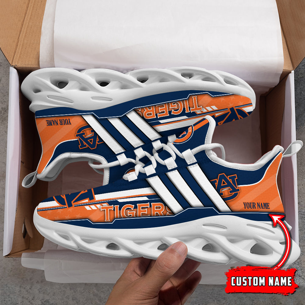 Ideafootwear Auburn Tigers Max Soul Shoes Sneakers For Men And Women