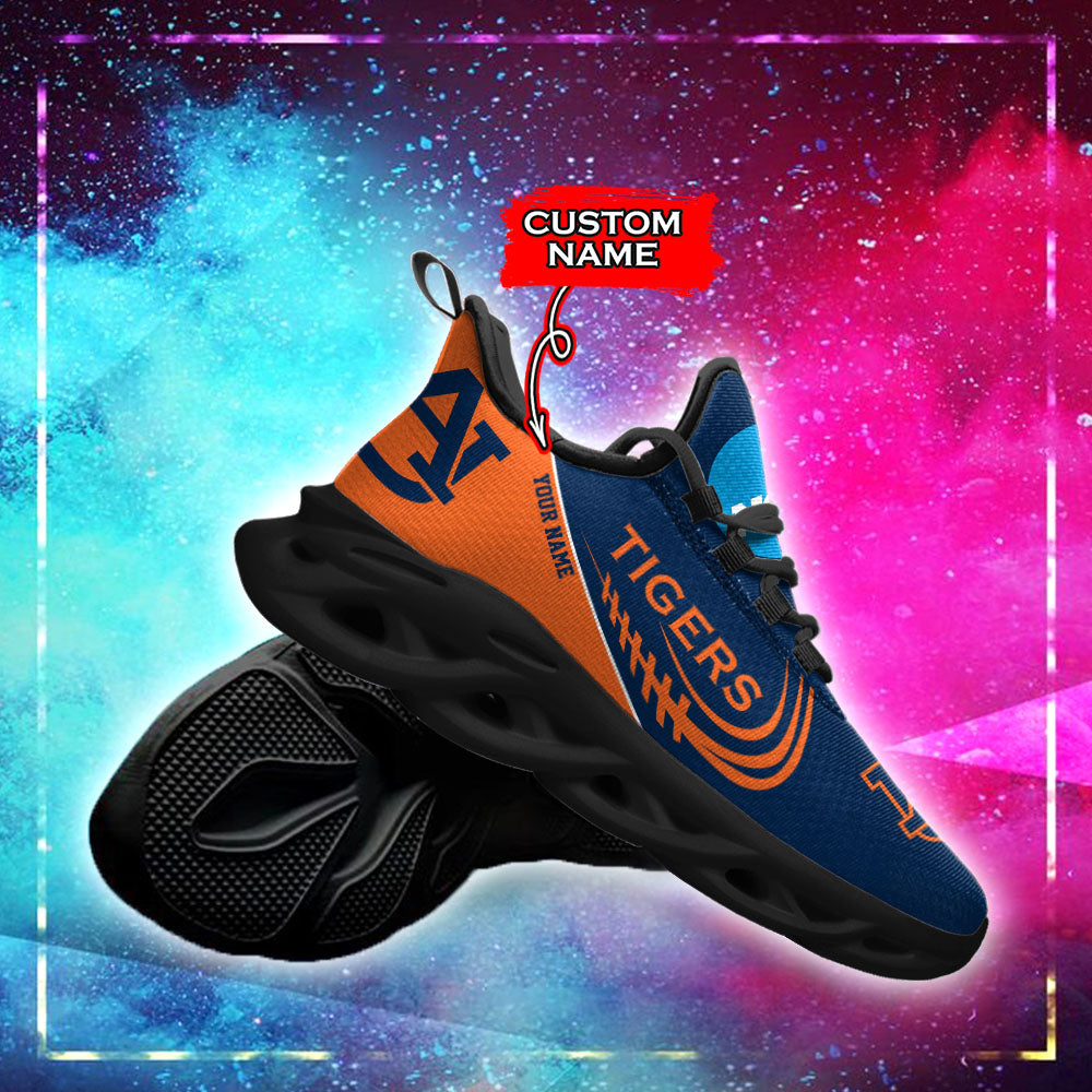 Ideafootwear Auburn Tigers NCAA Max Soul Shoes Sneakers For Men And Women