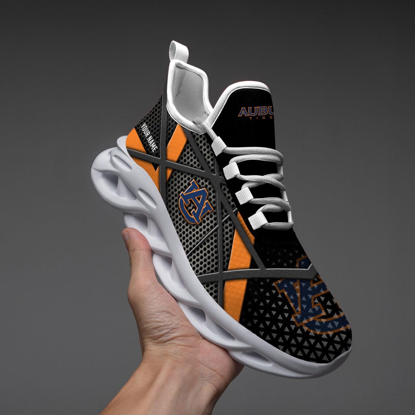 Ideafootwear Auburn Tigers NCAA Max Soul Shoes Sneakers For Men And Women