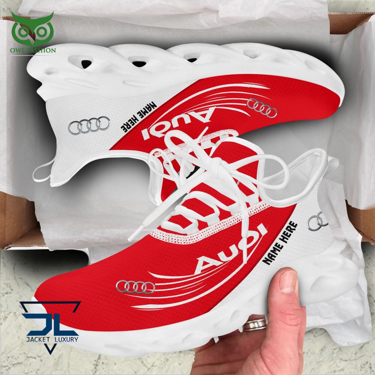 Ideafootwear Audi Car Brand Max Soul Shoes Sneakers For Men And Women