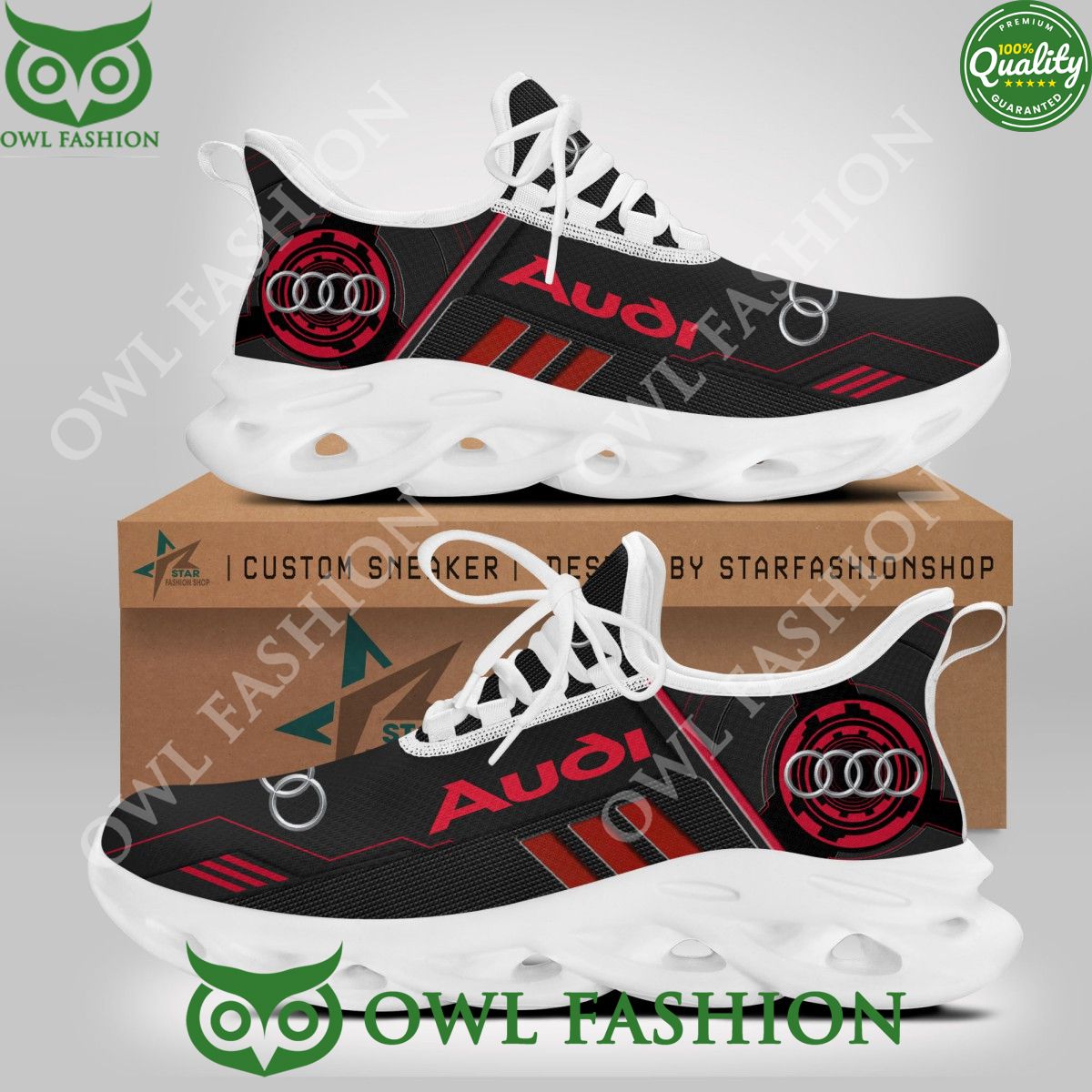 Ideafootwear Audi Car Brand Max Soul Shoes Sneakers For Men And Women