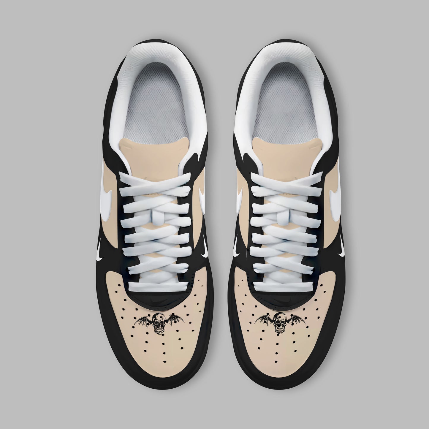 Ideafootwear Avenged Sevenfold Air Low-Top Sneakers Shoes For Men And Women