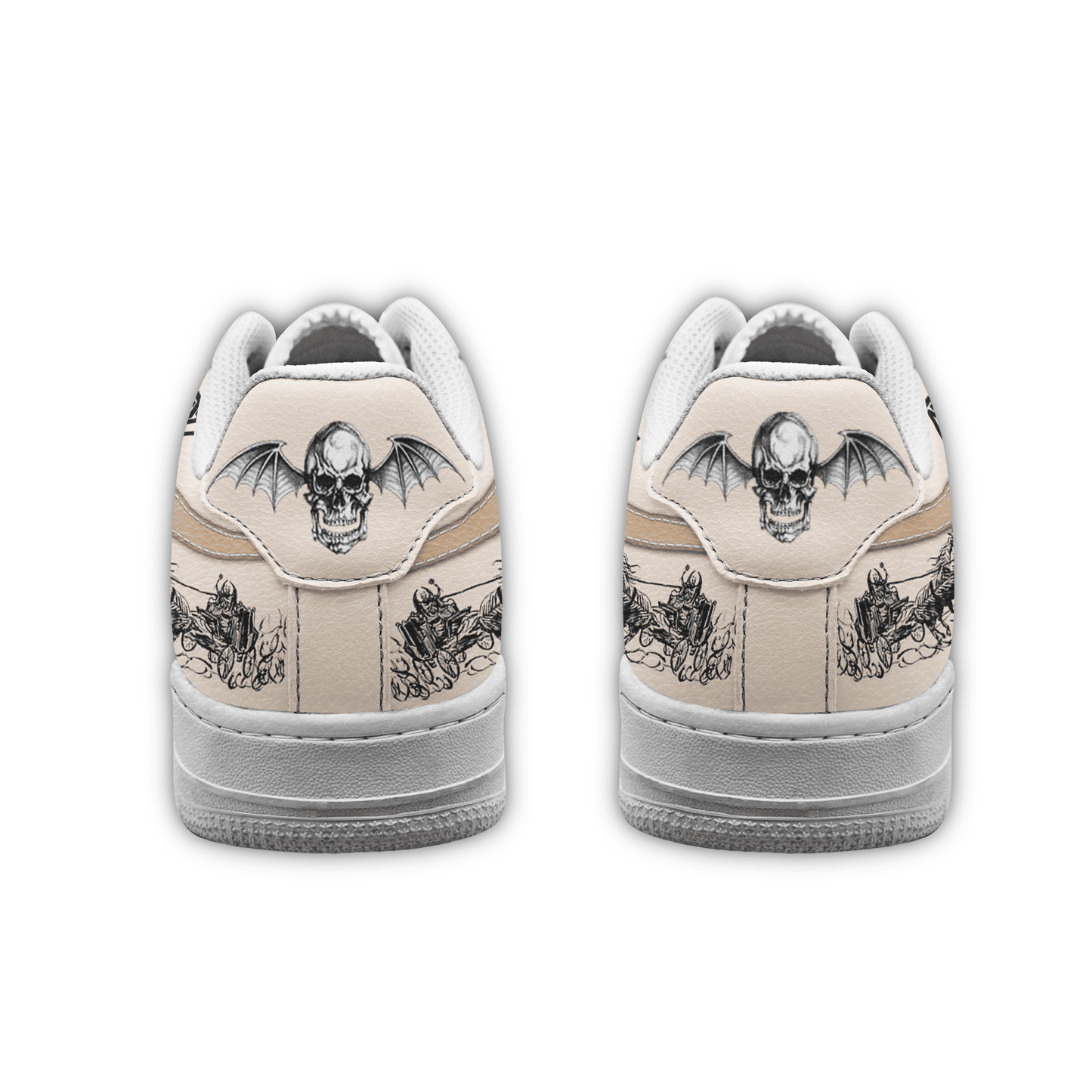 Ideafootwear Avenged Sevenfold Air Low-Top Sneakers Shoes For Men And Women