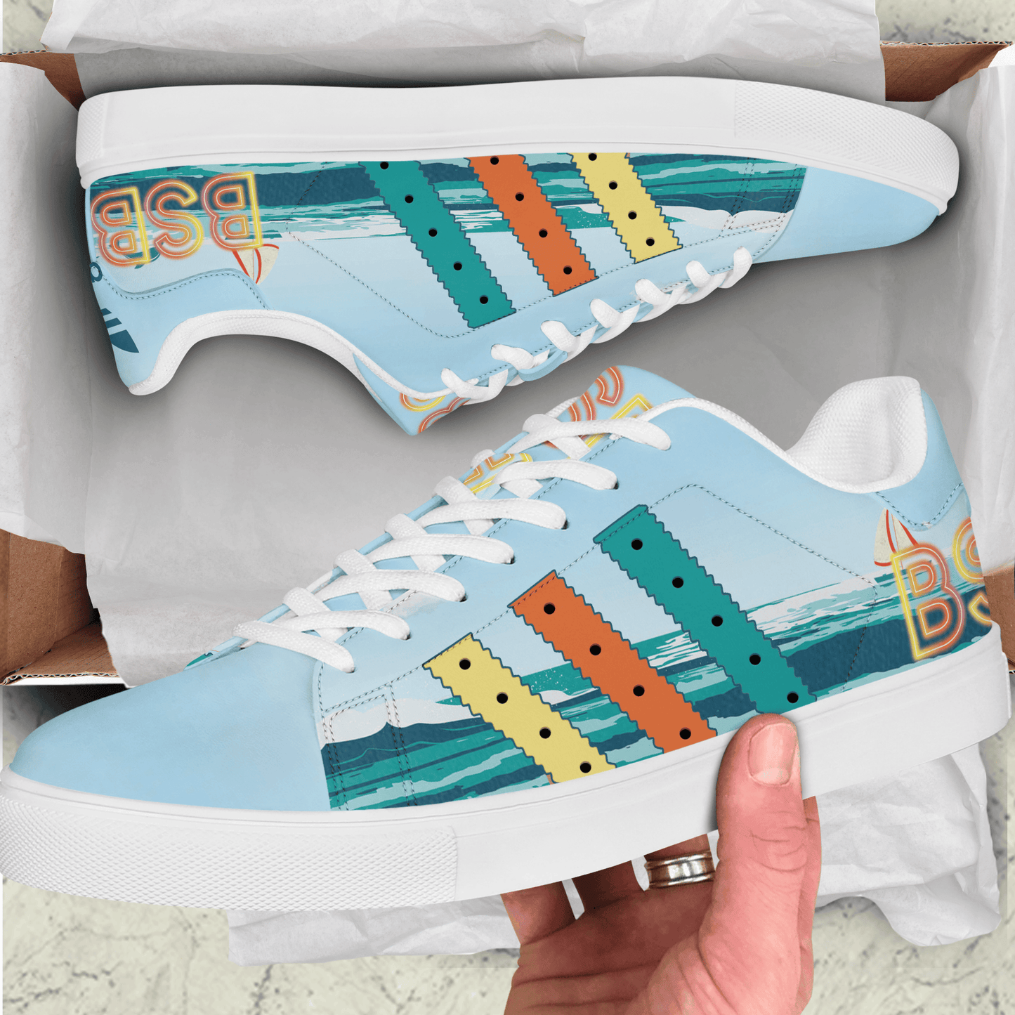 Ideafootwear Backstreet Boys Skate Stan Shoes Sneakes For Men And Women
